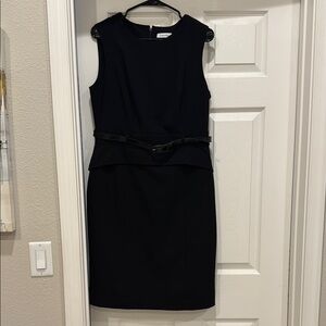 Elegant Black Sleeveless Dress